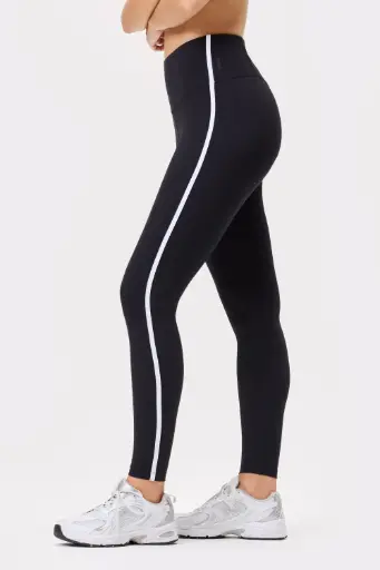Stronger Signature Stripe Legging Black