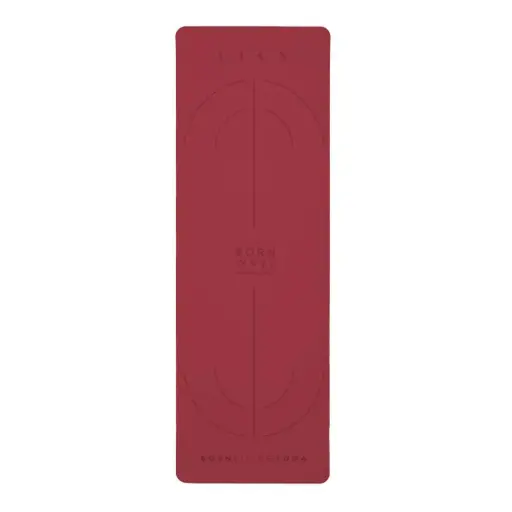 [BLY631-TU-CHE] Born Living Yoga Mat 6 mm Dark Cherry