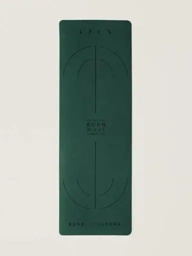 [BLY7397-TU-DEEPGRO] Born Living Yoga Mat 6 mm Deep Green