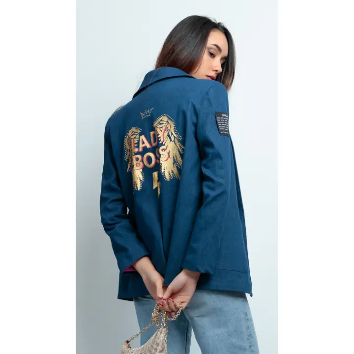 Lady Boss jeansblazer voor dames